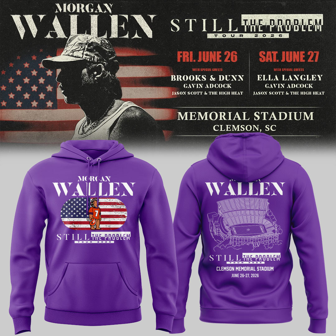 MW “Still The Problem Tour” at Clemson Memorial Stadium Hoodie