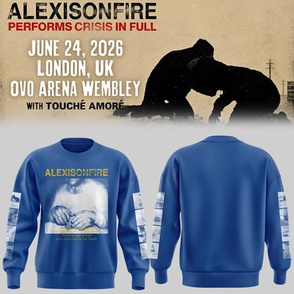“Crisis 20th Anniversary Shows” 🎸🎤Sweatshirt