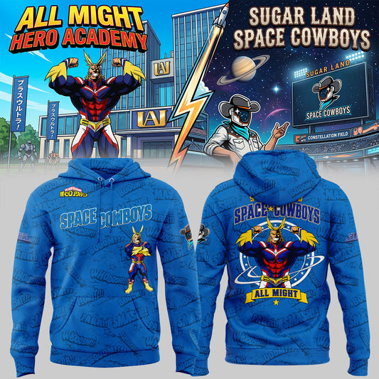 Space Cowboys ⚾🌌 Anime Night Hoodie