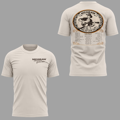Limited Edition Pawn Shop Guitar Tour 2026 At Bethel, NY Shirt