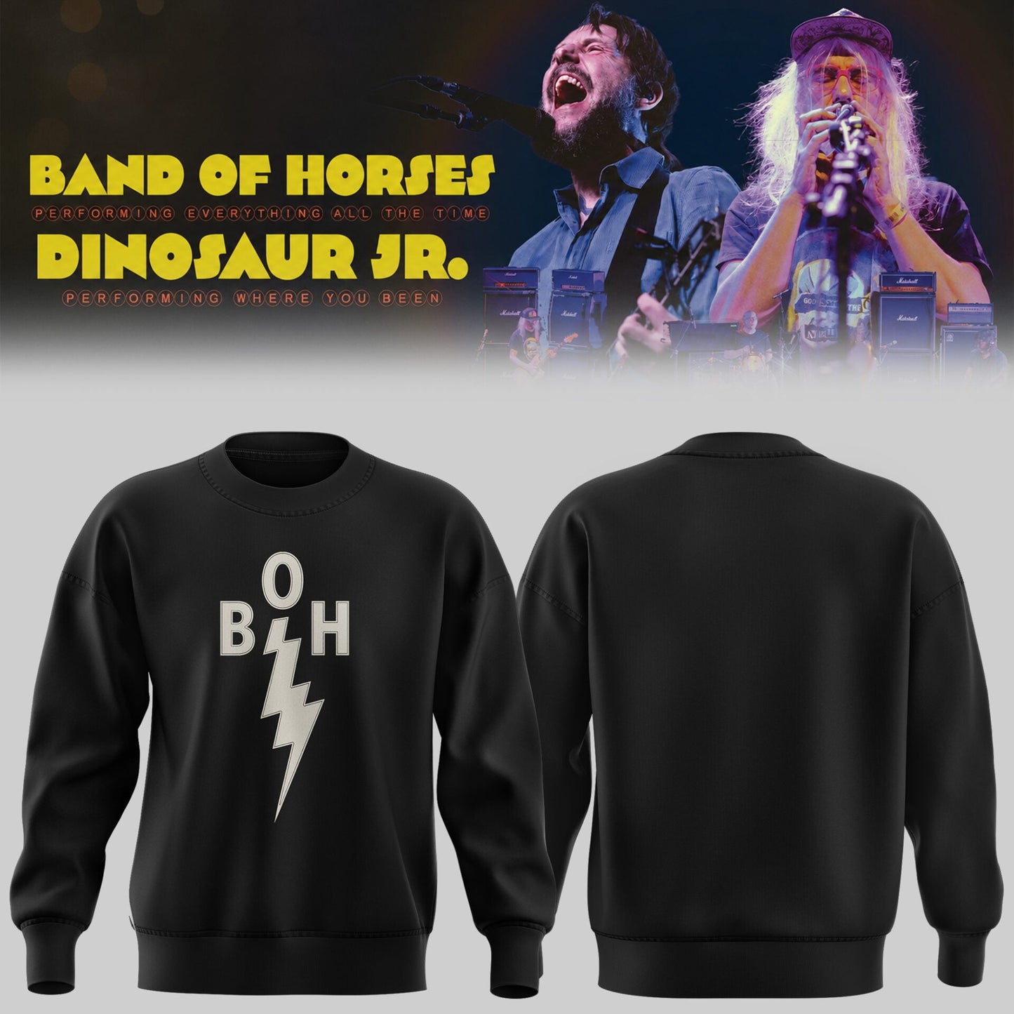 Limited Edition BOH x Dino Jr 🎸🐺 Sweatshirt