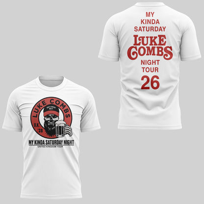 Limited Edition LC My Kinda Saturday Night Tour 2026 Tshirt