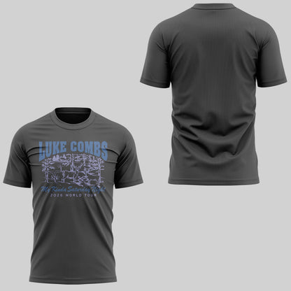 Limited Edition LC My Kinda Saturday Night Tour 2026 Tshirt