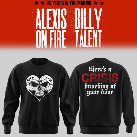 “Crisis 20th Anniversary Tour” 🎸🎤Sweatshirt