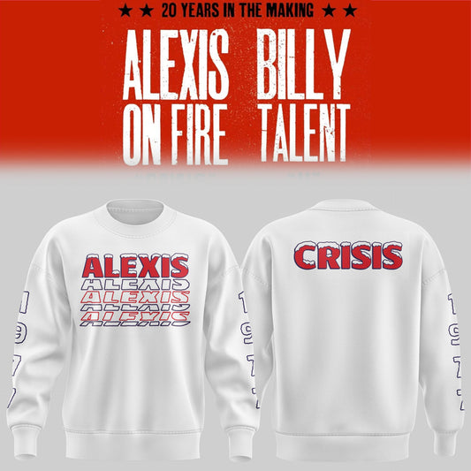 “Crisis 20th Anniversary Tour” 🎸🎤Sweatshirt