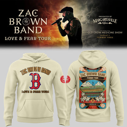 Limited Edition Love & Fear Tour in Boston,MA Hoodie
