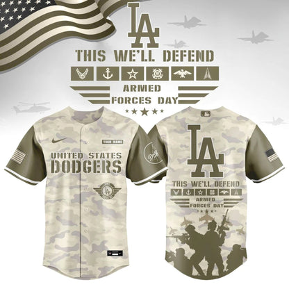 ALL TEAM Armed Forces Day Appreciation Night 2026 Edition Baseball Jersey