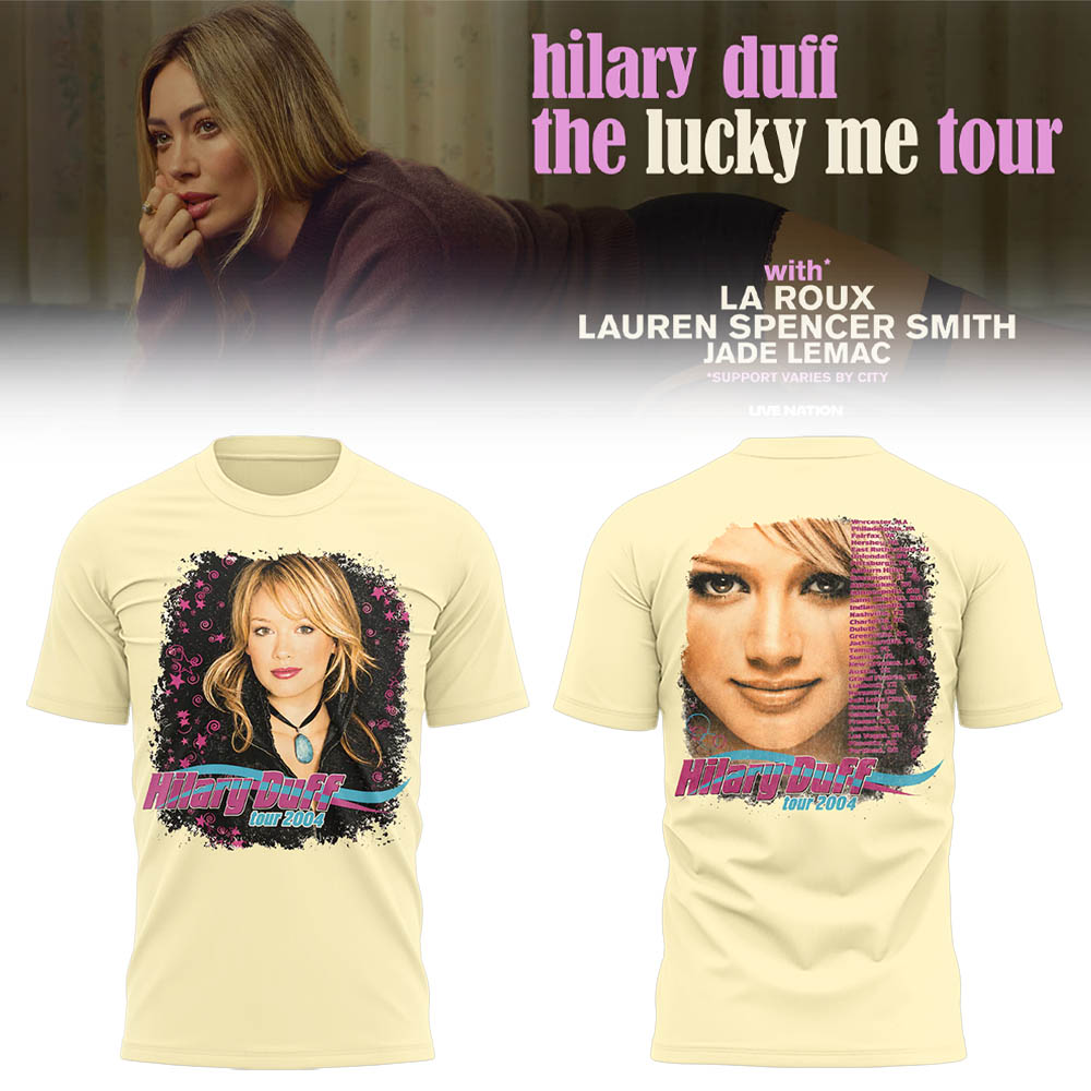 Limited Edition The Lucky Me Tour 2026 Tshirt
