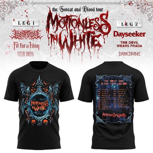 Limited Edition The Sweat & Blood Tour 2026 Tshirt