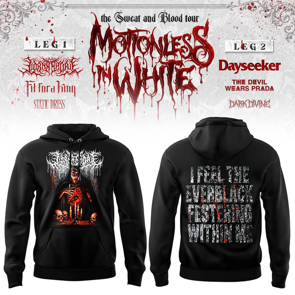 Limited Edition The Sweat & Blood Tour 2026 Hoodie