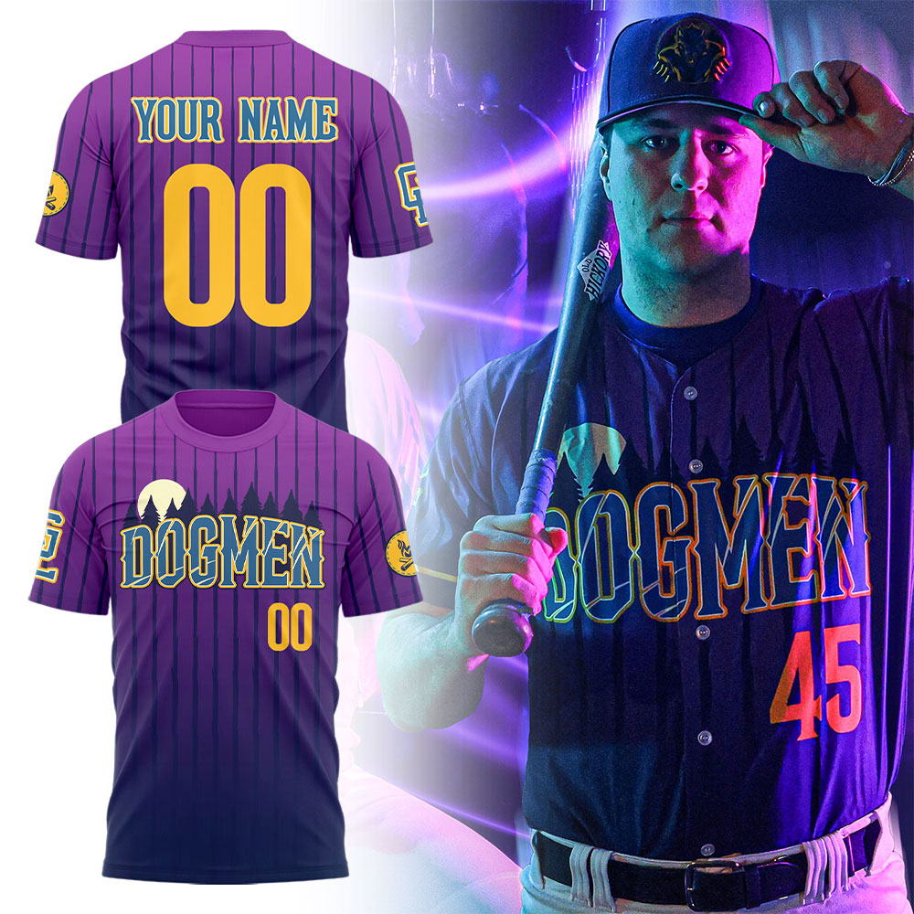 Limited Edition Dogmen New Custom Name + Number Tshirt