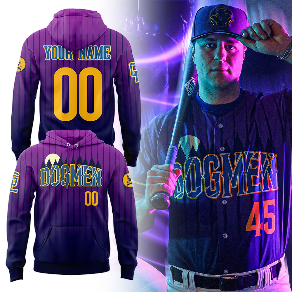 Limited Edition Dogmen New Custom Name + Number Hoodie
