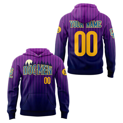 Limited Edition Dogmen New Custom Name + Number Hoodie