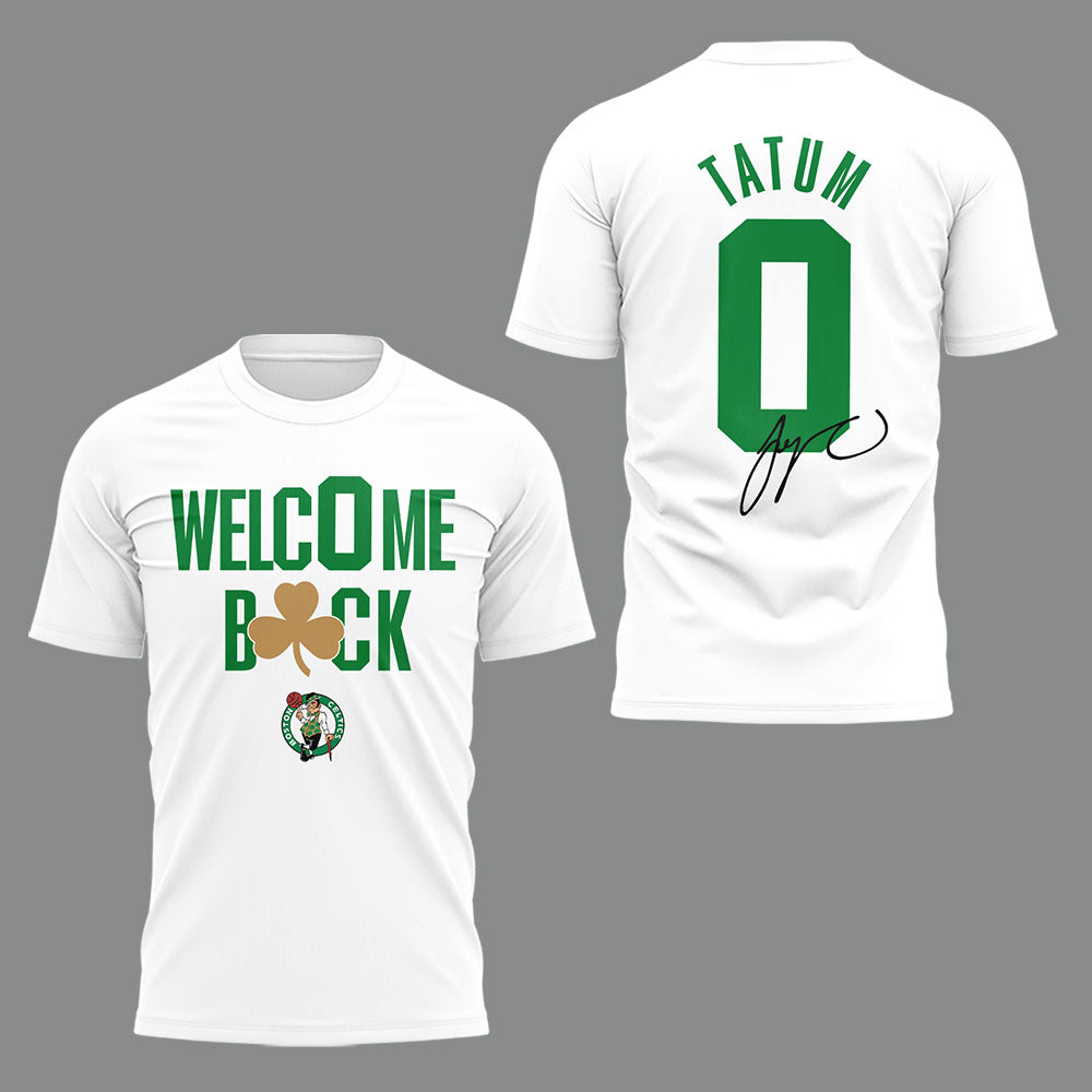 Limited Edition Jayson Tatum Back To 0 Shirt