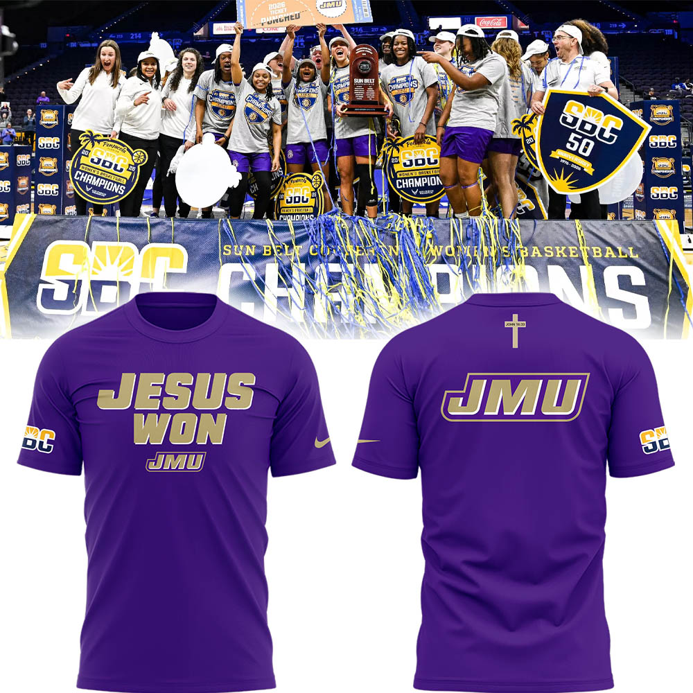Limited Edition JMU Women's Basketball Champions T-shirt