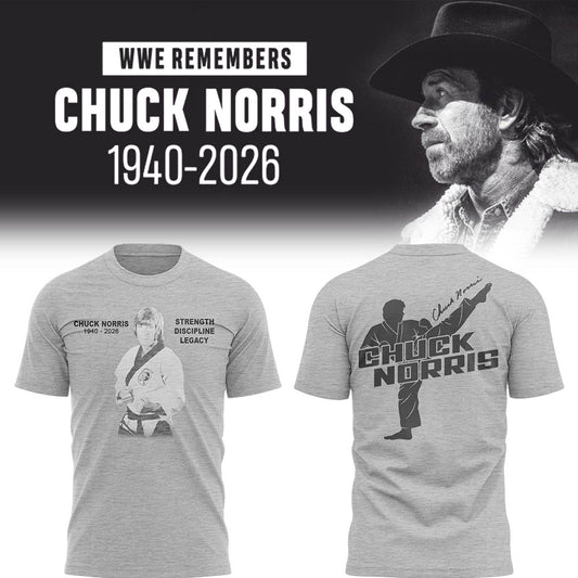 Limited Edition Thank You For The Memories Chuck Norris Shirt