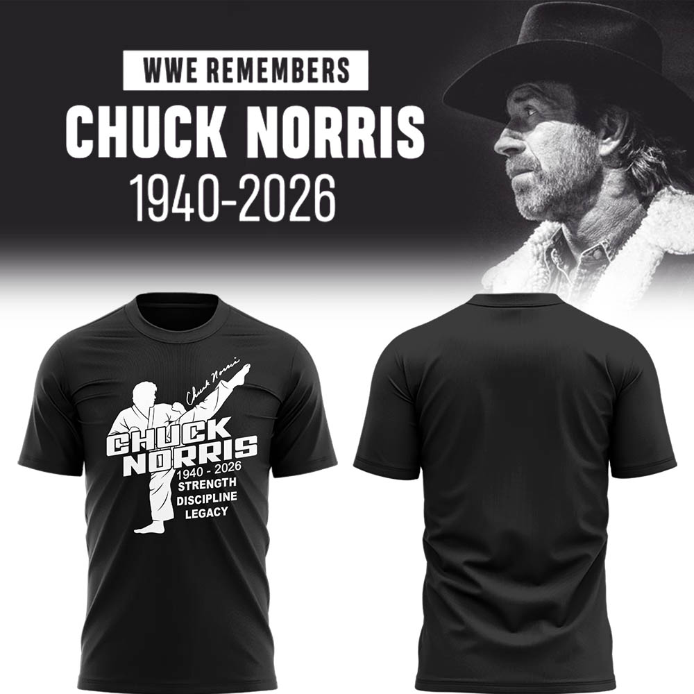 Limited Edition Thank You For The Memories Chuck Norris Shirt