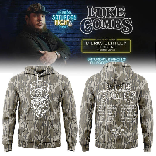 Limited Edition “My Kinda Saturday Night Tour” Hoodie-LL260322011