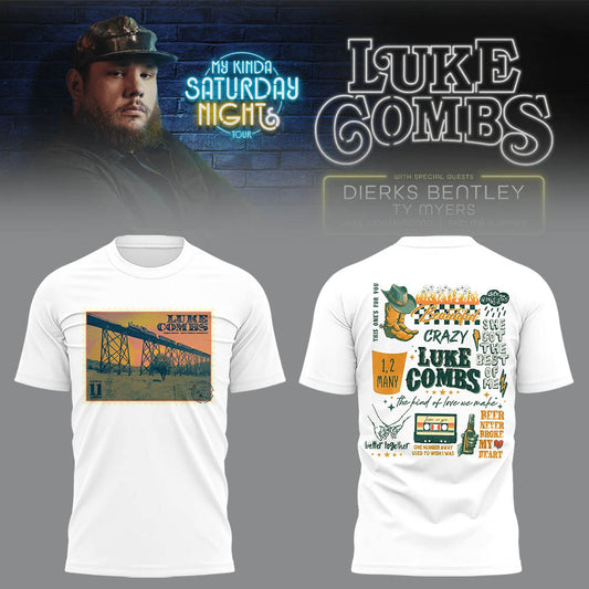 Limited Edition “My Kinda Saturday Night Tour” at Jack Trice Stadium Tshirt-LL260409004