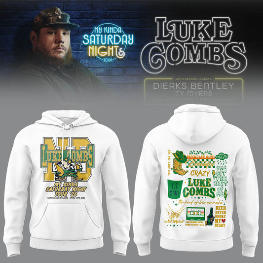 Limited Edition “My Kinda Saturday Night Tour” at Notre Dame Stadium Hoodie-LL2604160030