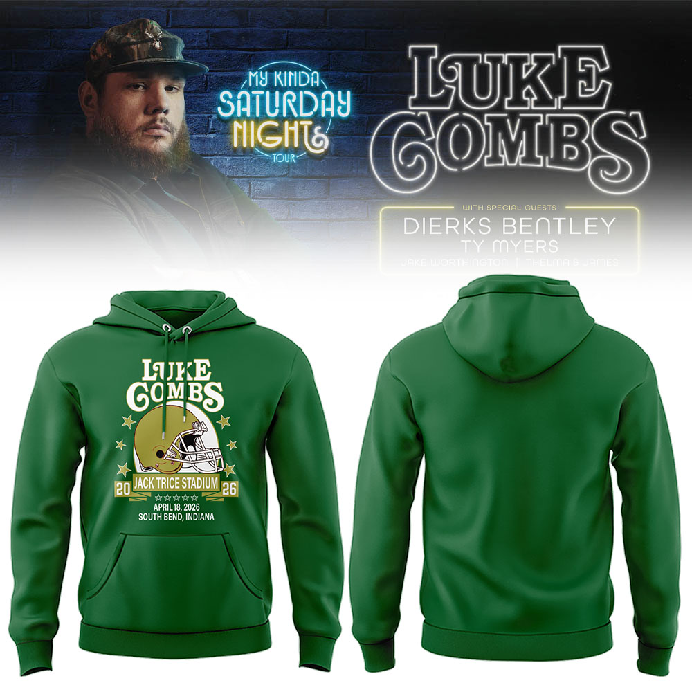 Limited Edition “My Kinda Saturday Night Tour” at Notre Dame Stadium Hoodie-LL2604160032