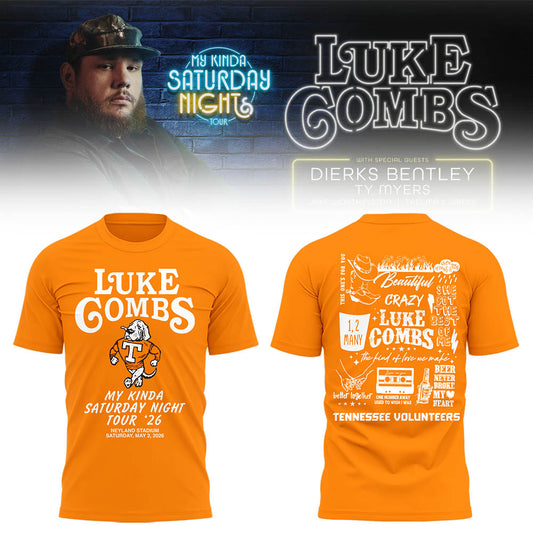 Limited Edition “My Kinda Saturday Night Tour” at Neyland Stadium Tshirt