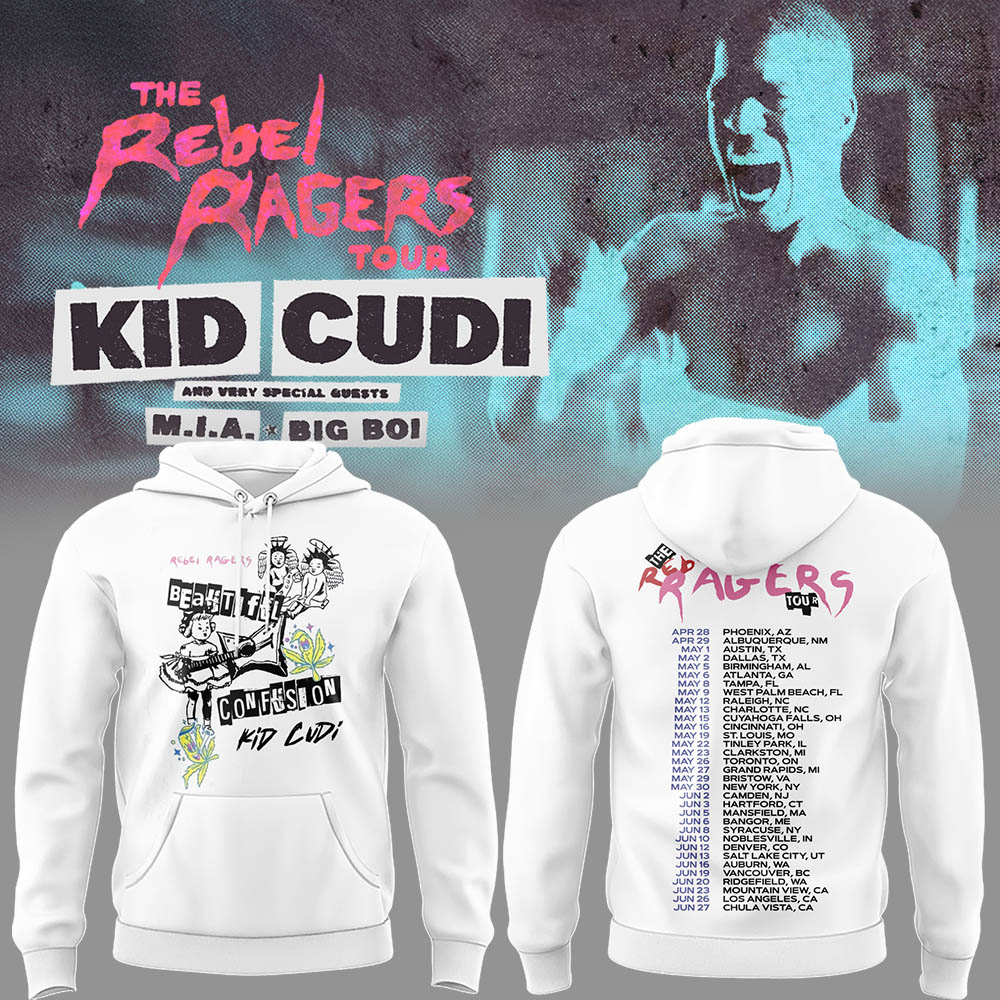 Limited Edition The Rebel Ragers Tour 2026 Hoodie