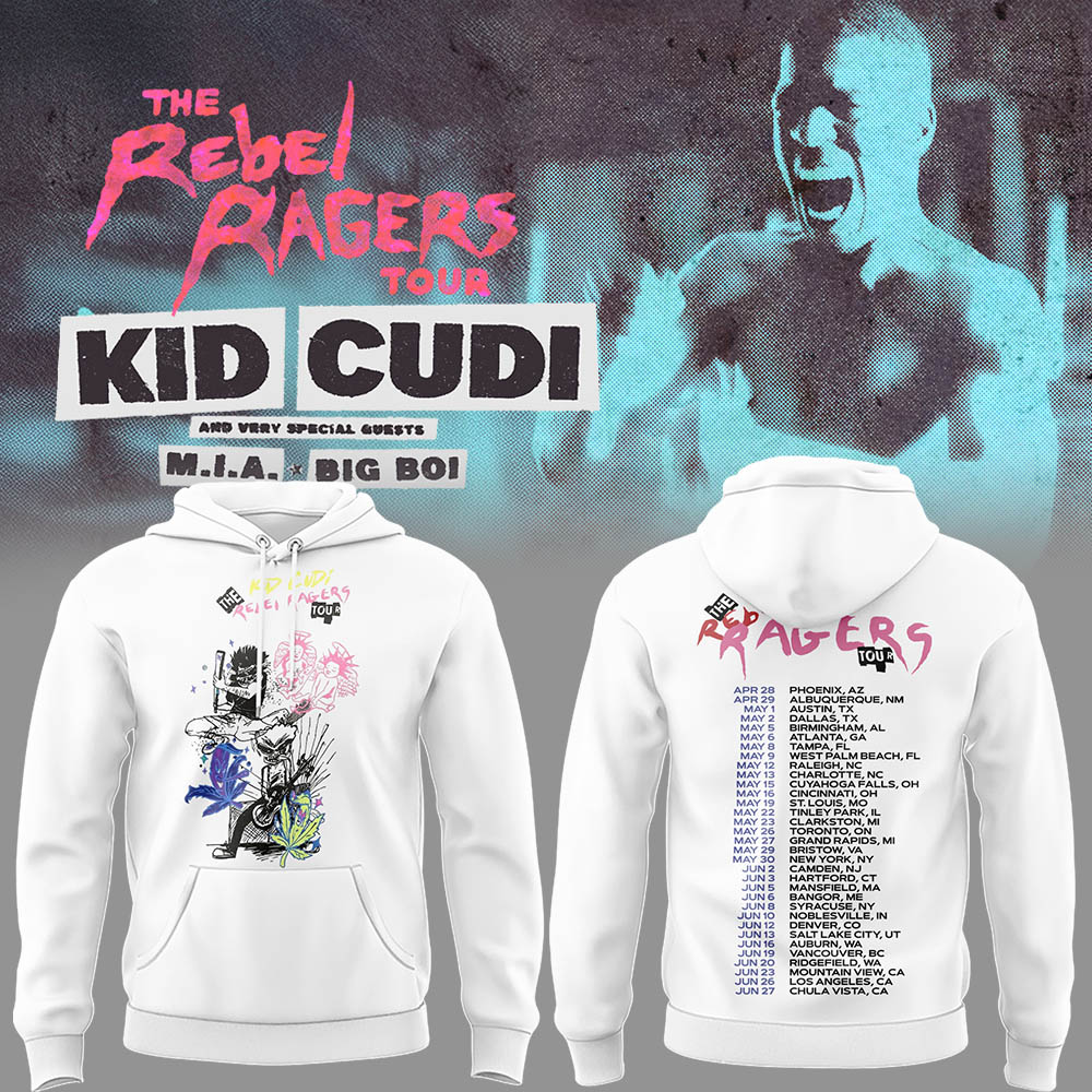 Limited Edition The Rebel Ragers Tour 2026 Hoodie