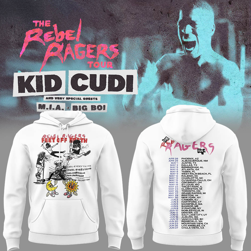 Limited Edition The Rebel Ragers Tour 2026 Hoodie