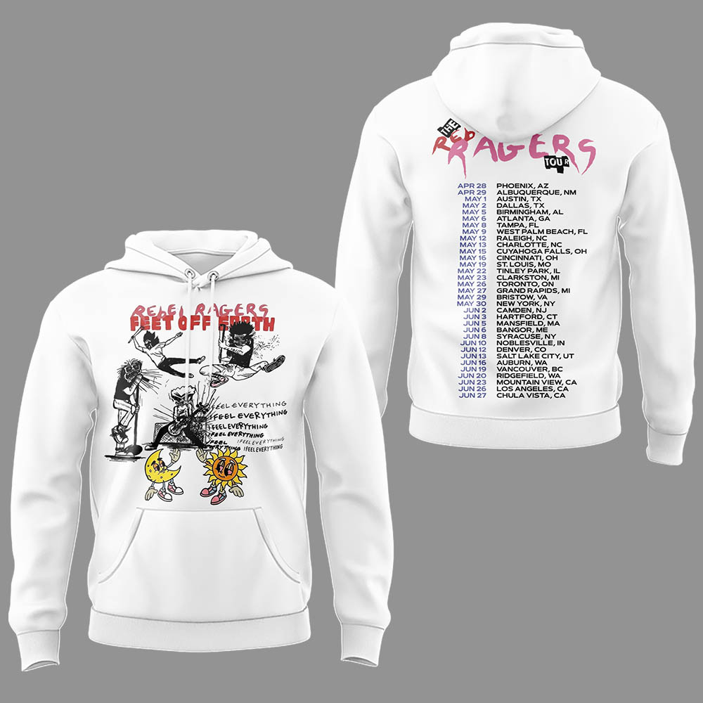 Limited Edition The Rebel Ragers Tour 2026 Hoodie