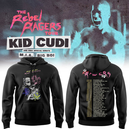 Limited Edition The Rebel Ragers Tour 2026 Hoodie