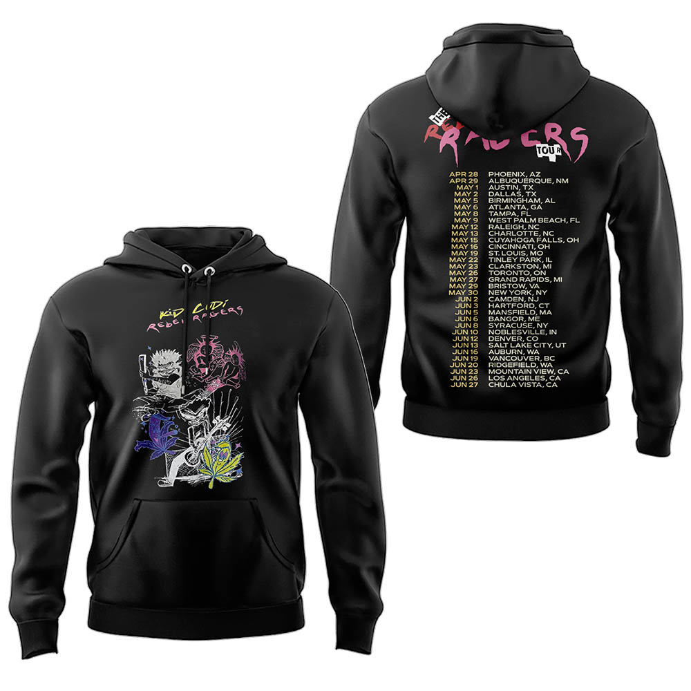 Limited Edition The Rebel Ragers Tour 2026 Hoodie