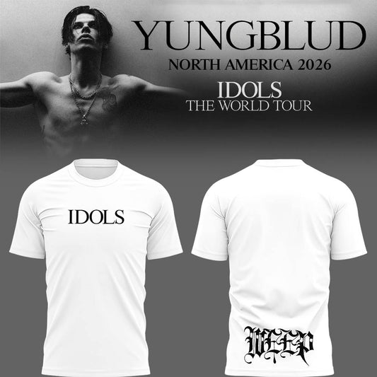 Limited Edition IDOLS World Tour Tshirt