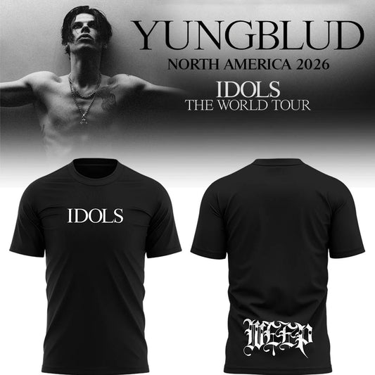 Limited Edition IDOLS World Tour Tshirt