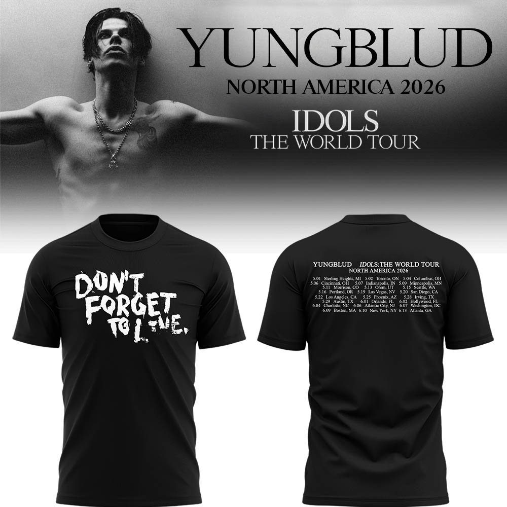 Limited Edition IDOLS World Tour Tshirt