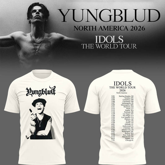 Limited Edition IDOLS World Tour Tshirt