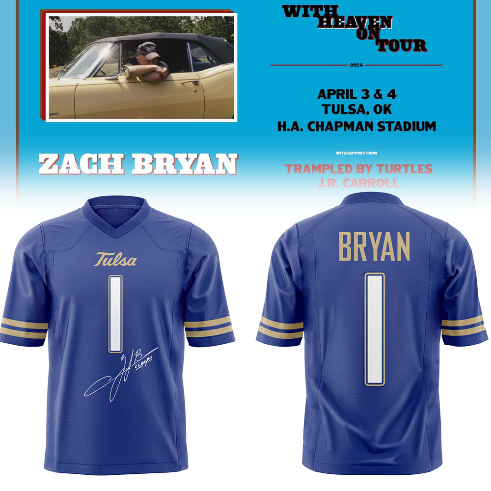 Limited Edition ZB x Tulsa Football Jersey-LL260504031
