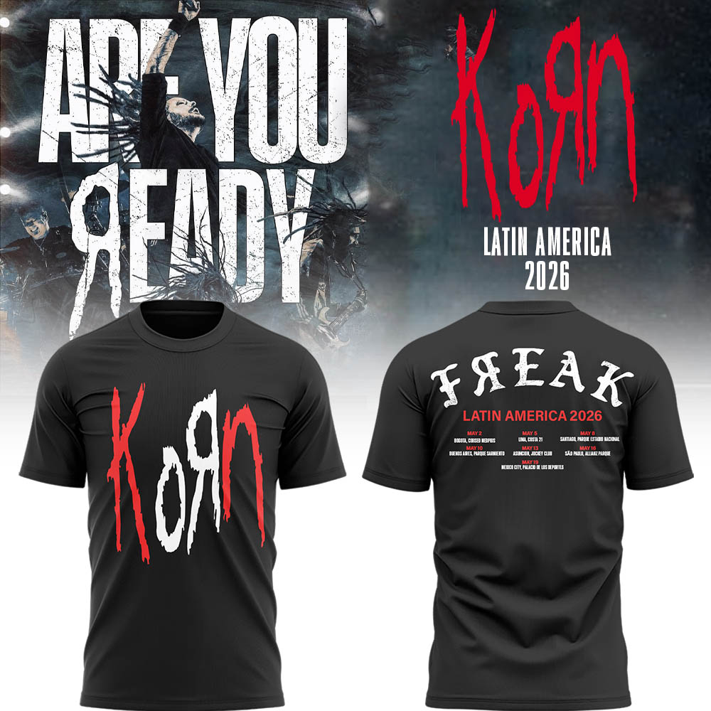 Limited Edition Latin America Tour 2026 Tshirt