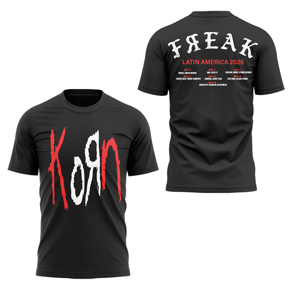 Limited Edition Latin America Tour 2026 Tshirt