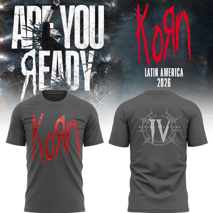 Limited Edition Latin America Tour 2026 Tshirt