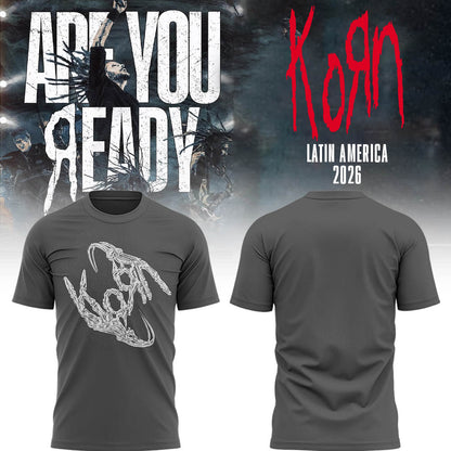 Limited Edition Latin America Tour 2026 Tshirt