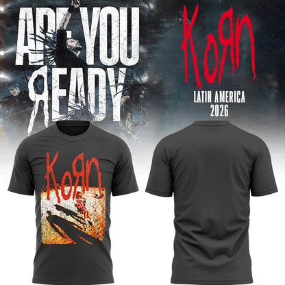 Limited Edition Latin America Tour 2026 Tshirt