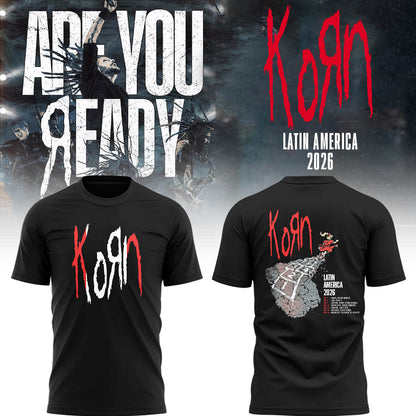 Limited Edition Latin America Tour 2026 Tshirt
