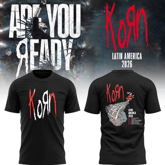 Limited Edition Latin America Tour 2026 Tshirt
