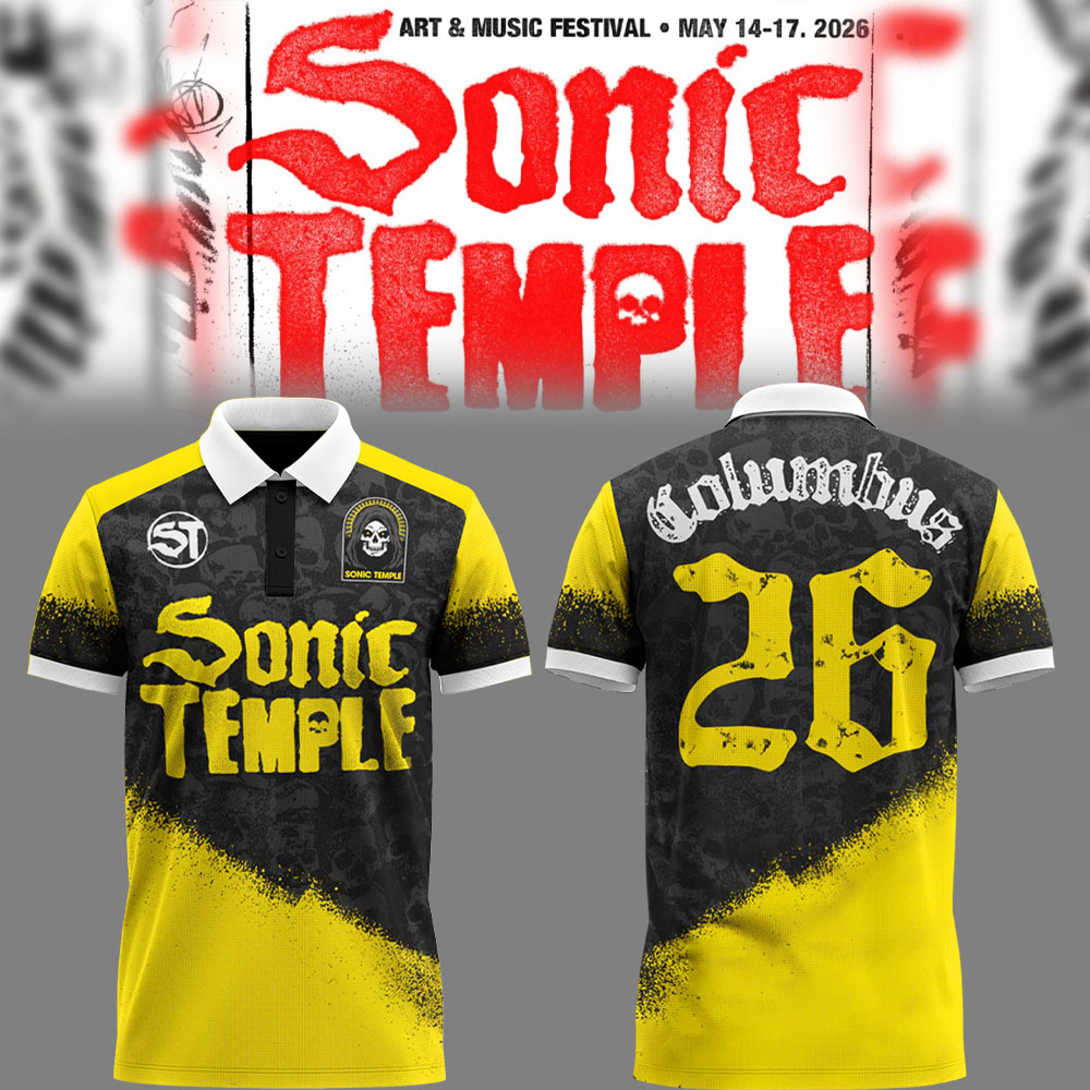 Limited Edition Sonic Temple Festival 2026 Polo