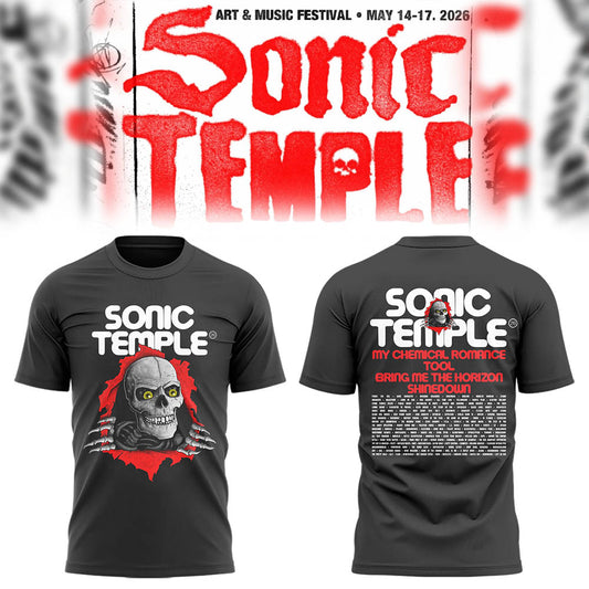 Limited Edition Sonic Temple Festival 2026 Tshirt