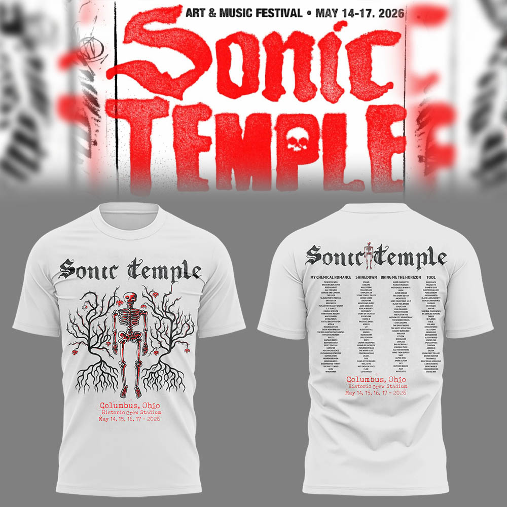 Limited Edition Sonic Temple Festival 2026 Tshirt