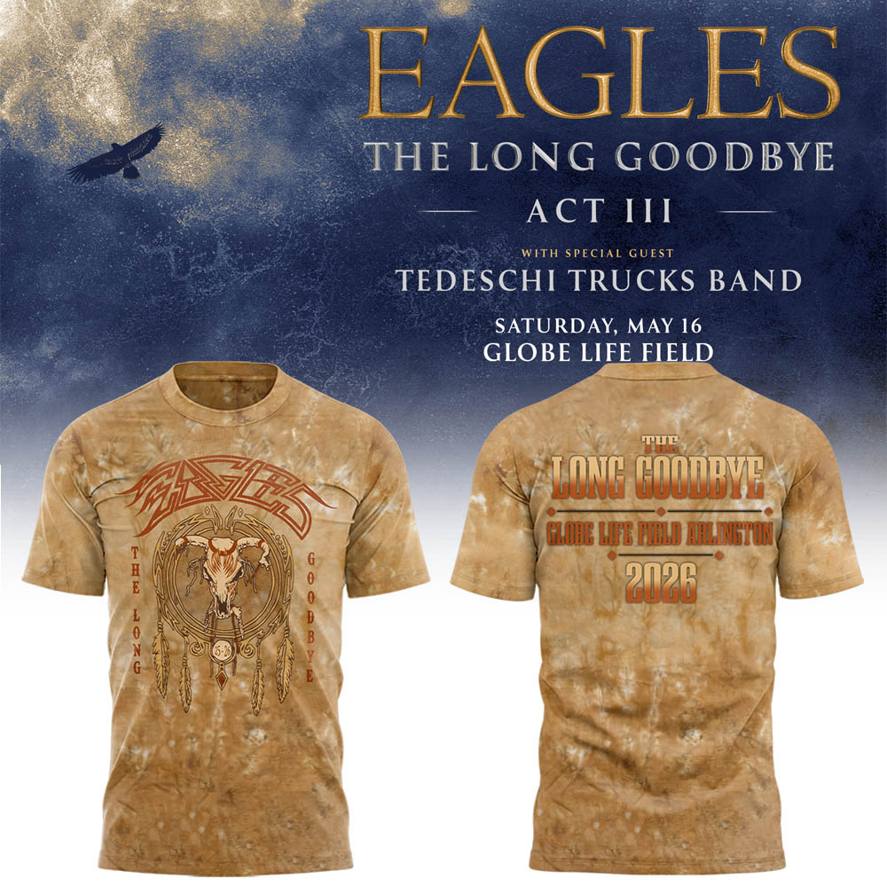 Limited Edition The Long Goodbye Act III At Globe Life Field, Arlington Shirt