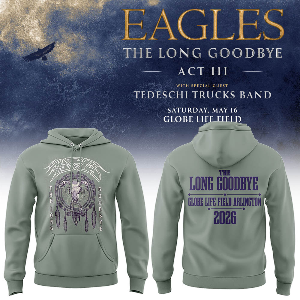 Limited Edition The Long Goodbye Act III At Globe Life Field, Arlington Hoodie