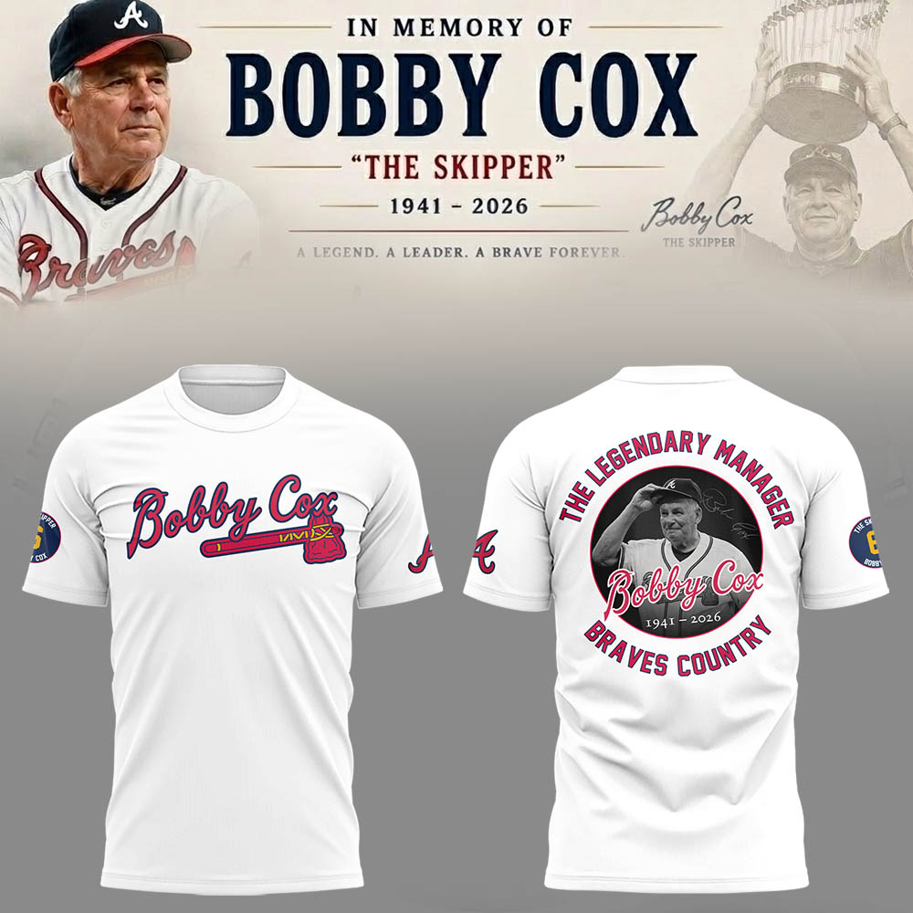 “Remembering Bobby Cox – The Legendary Manager”⚾🪓 Shirt